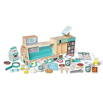 新品5050WORKSHOP COFFEE SET Melissa And Doug Coffee Set